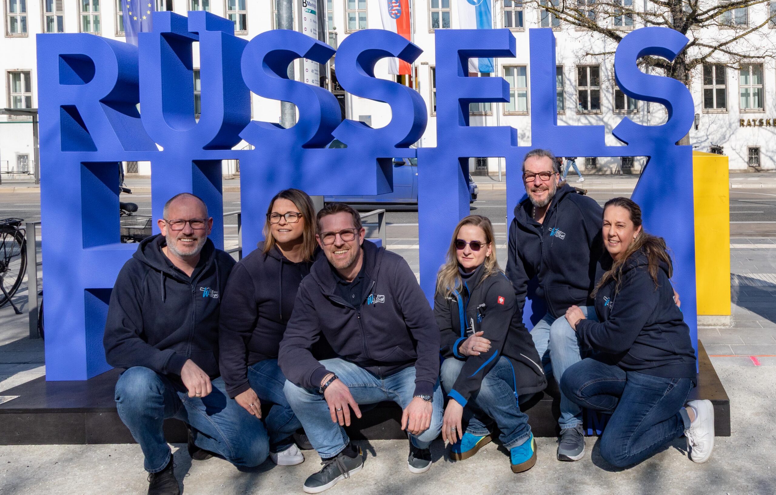 Team WINE-crew im März 2025